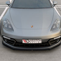 Maxton Design - FRONT SPLITTER PORSCHE PANAMERA TURBO/ GTS 971