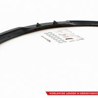 Maxton Design - FRONT SPLITTER V2 BMW 3 SERIES E91 FACELIFT (2008-2011)