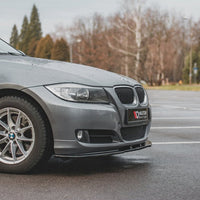 Maxton Design - FRONT SPLITTER V2 BMW 3 SERIES E91 FACELIFT (2008-2011)