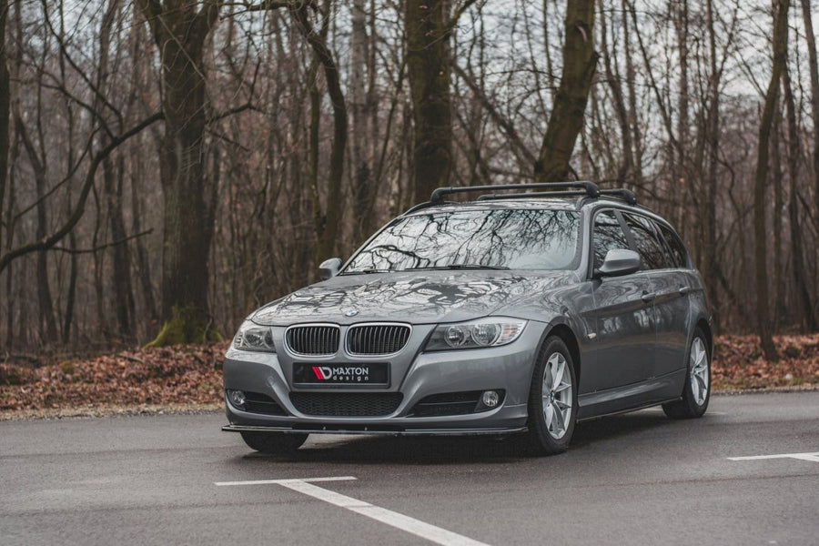 Maxton Design - FRONT SPLITTER V2 BMW 3 SERIES E91 FACELIFT (2008-2011)