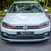 Maxton Design - Front Splitter V.3 Volkswagen Polo GTI / R-Line Mk6 (2017-2021)