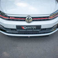Maxton Design - Front Splitter V.4 Volkswagen Polo GTI / R-Line Mk6 (2017-2021)