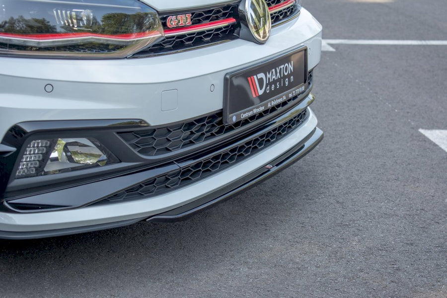 Maxton Design - Front Splitter V.4 Volkswagen Polo GTI / R-Line Mk6 (2017-2021)