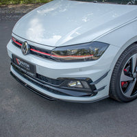 Maxton Design - Front Splitter V.4 Volkswagen Polo GTI / R-Line Mk6 (2017-2021)