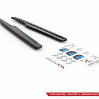Maxton Design - REAR SIDE DIFFUSERS V.2 SKODA OCTAVIA VRS MK3/MK3.5 HATCHBACK/ ESTATE