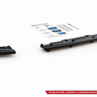 Maxton Design - Rear Splitter (Vertical Bars) Volkswagen Polo GTI / R-Line Mk6 (2017-2021)