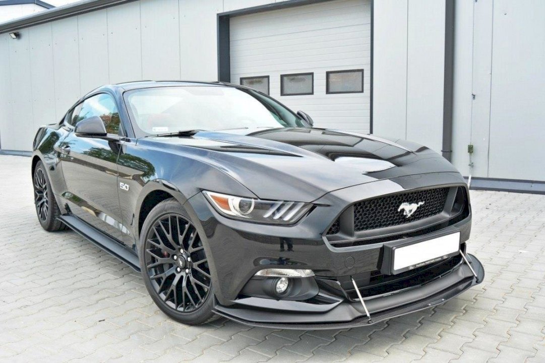 Maxton Design - Front Racing Splitter Ford Mustang Mk6 GT