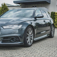 Maxton Design - SIDE SKIRT DIFFUSERS AUDI S6/ A6 S-LINE C7 FACELIFT