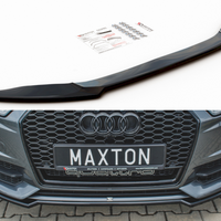 Maxton Design - Front Splitter V.2 Audi A6 / A6 C7 S-Line / S6 C7 Facelift