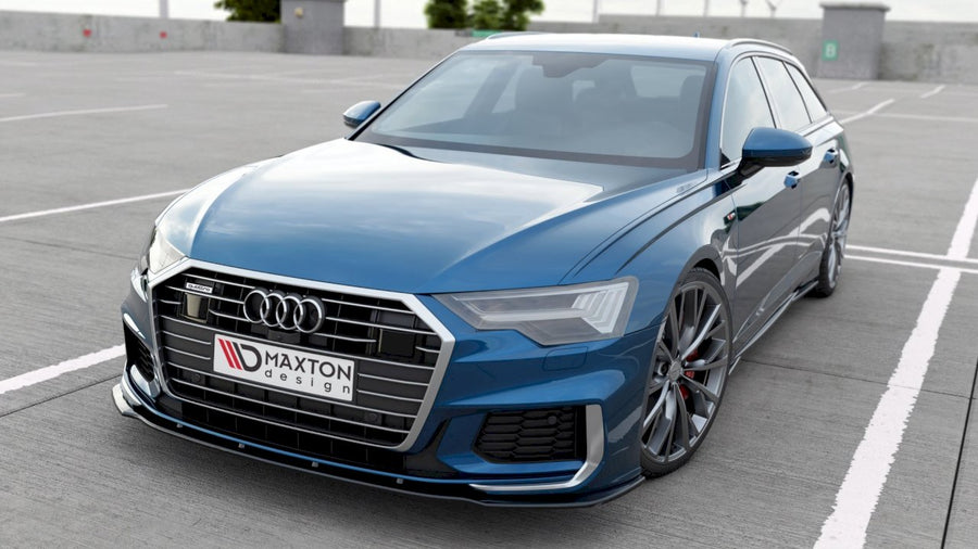 Maxton Design - FRONT SPLITTER V2 AUDI S6/ A6 S-LINE C8 (2019-)