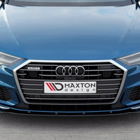 Maxton Design - FRONT SPLITTER V2 AUDI S6/ A6 S-LINE C8 (2019-)