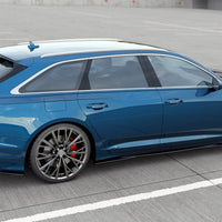 Maxton Design - Side Skirt Diffusers Audi A6 S-Line / S6 C8 / C8 Facelift