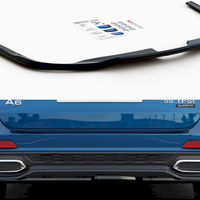 Maxton Design - CENTRAL REAR SPLITTER AUDI A6 S-LINE C8 AVANT (2019-)
