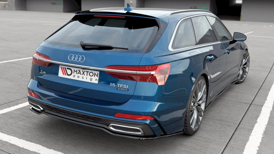 Maxton Design - CENTRAL REAR SPLITTER AUDI A6 S-LINE C8 AVANT (2019-)