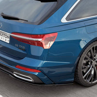 Maxton Design - CENTRAL REAR SPLITTER AUDI A6 S-LINE C8 AVANT (2019-)