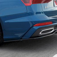 Maxton Design - CENTRAL REAR SPLITTER (W/ VERTICAL BARS) A6 S-LINE C8 AVANT (2019-)