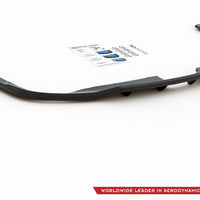 Maxton Design - CENTRAL REAR SPLITTER (W/ VERTICAL BARS) A6 S-LINE C8 AVANT (2019-)