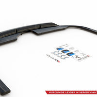 Maxton Design - CENTRAL REAR SPLITTER (W/ VERTICAL BARS) A6 S-LINE C8 AVANT (2019-)
