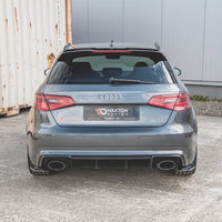Maxton Design - REAR SIDE DIFFUSERS V1 AUDI RS3 8V SPORTBACK (2015-2016)