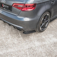 Maxton Design - REAR SIDE DIFFUSERS V1 AUDI RS3 8V SPORTBACK (2015-2016)