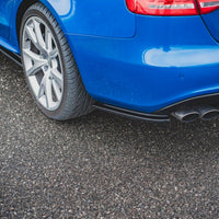 Maxton Design - REAR SIDE SPLITTERS AUDI S4/ A4 S-LINE B8 SEDAN (2008-2011)