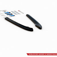 Maxton Design - REAR SIDE SPLITTERS AUDI S4/ A4 S-LINE B8 SEDAN (2008-2011)