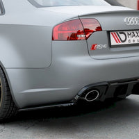 Maxton Design - REAR SIDE SPLITTERS V2 AUDI RS4 B7 (2006-2008)