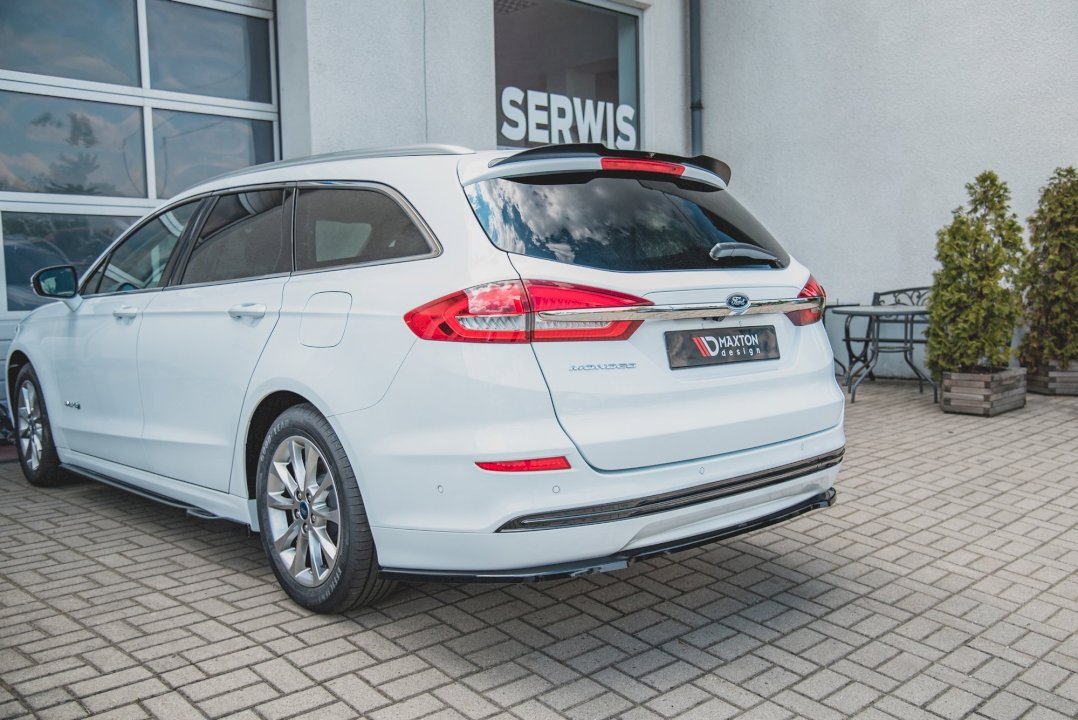 Maxton Design - CENTRAL REAR SPLITTER FORD MONDEO ESTATE PLATINUM MK5 FACELIFT (2019-)