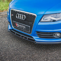 Maxton Design - FRONT SPLITTER AUDI S4 / A4 S-LINE B8