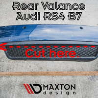 Maxton Design - REAR VALANCE AUDI RS4 B7 (2006-2008)