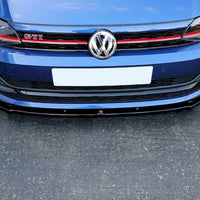 Maxton Design - Front Splitter V.1 Volkswagen Polo GTI / R-Line Mk6 (2017-2021)