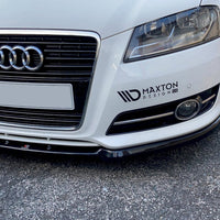 Maxton Design - FRONT SPLITTER AUDI A3 8P FACELIFT (2008-2013)