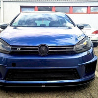 Maxton Design - FRONT SPLITTER VW GOLF MK6 (WITH R400 BUMPER) (2008-2012)