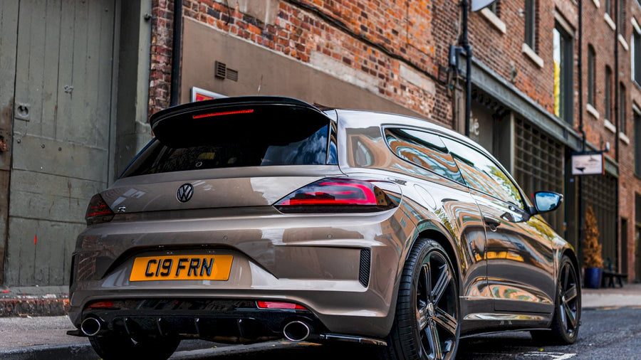 Maxton Design - SPOILER EXTENSION CAP VOLKSWAGEN SCIROCCO MK3 R FACELIFT (2014-2017)