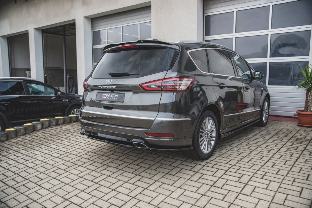 Maxton Design - CENTRAL REAR SPLITTER FORD S-MAX VIGNALE MK2 FACELIFT (2019-)