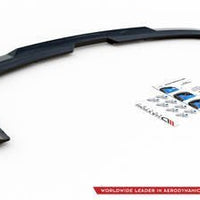 Maxton Design - CENTRAL REAR SPLITTER (W/ VERTICAL BARS) VOLKSWAGEN CADDY MK4 (2015-2020)