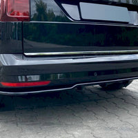 Maxton Design - CENTRAL REAR SPLITTER (W/ VERTICAL BARS) VOLKSWAGEN CADDY MK4 (2015-2020)