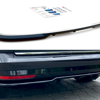 Maxton Design - CENTRAL REAR SPLITTER (W/ VERTICAL BARS) VOLKSWAGEN CADDY MK4 (2015-2020)