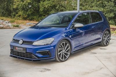 Maxton Design - STREET PRO SIDE SKIRTS DIFFUSERS VW GOLF 7 R / R-LINE FACELIFT