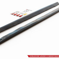 Maxton Design - SIDE SKIRTS DIFFUSERS FORD MUSTANG MK6 FACELIFT (2017-)