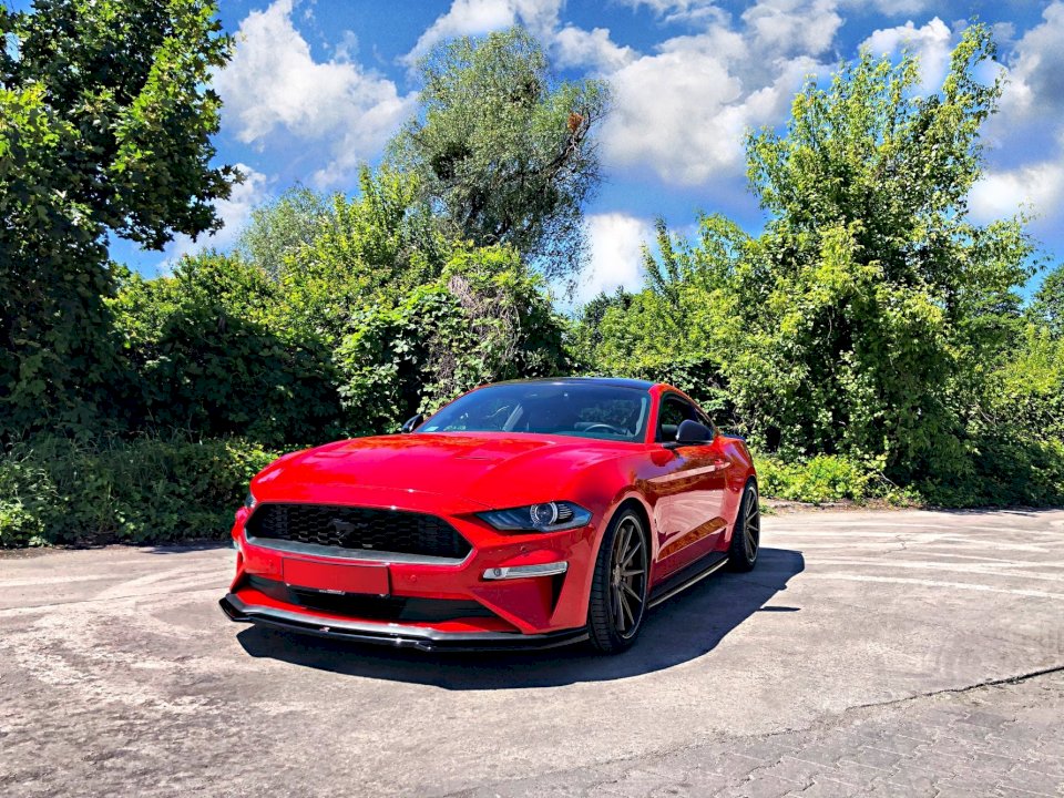 Maxton Design - FRONT SPLITTER FORD MUSTANG MK6 FACELIFT (2017-)