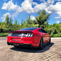 Maxton Design - SIDE SKIRTS DIFFUSERS FORD MUSTANG MK6 FACELIFT (2017-)