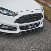 Maxton Design - FRONT SPLITTER V4 FORD FOCUS ST MK3 FACELIFT (2015-2018)