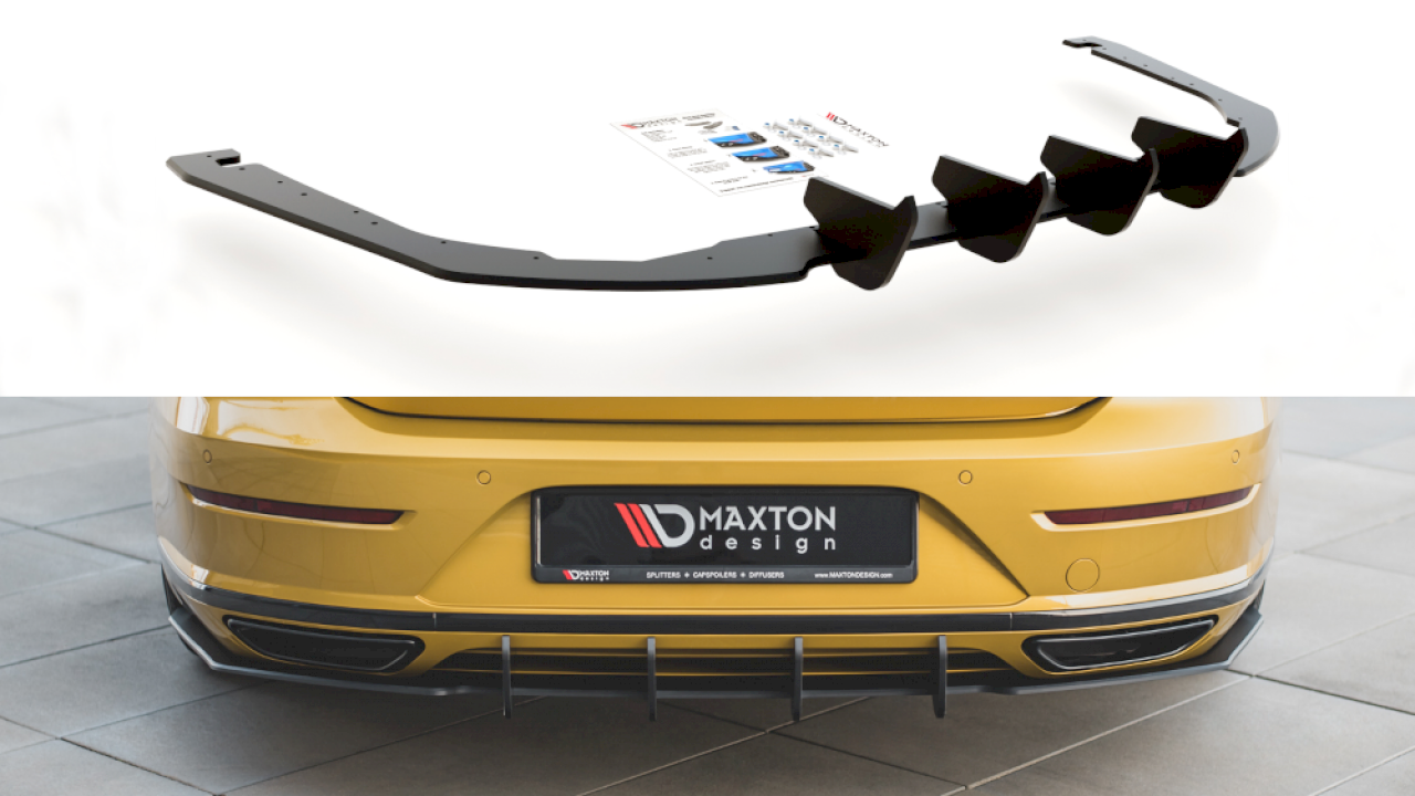 Maxton Design - STREETPRO MAXTON RACING REAR VALANCE VW ARTEON R-LINE (2017-)