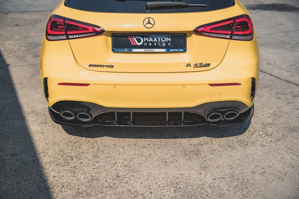 Maxton Design - REAR SIDE SPLITTERS V.1 MERCEDES AMG A 45 S AERO PACK ...