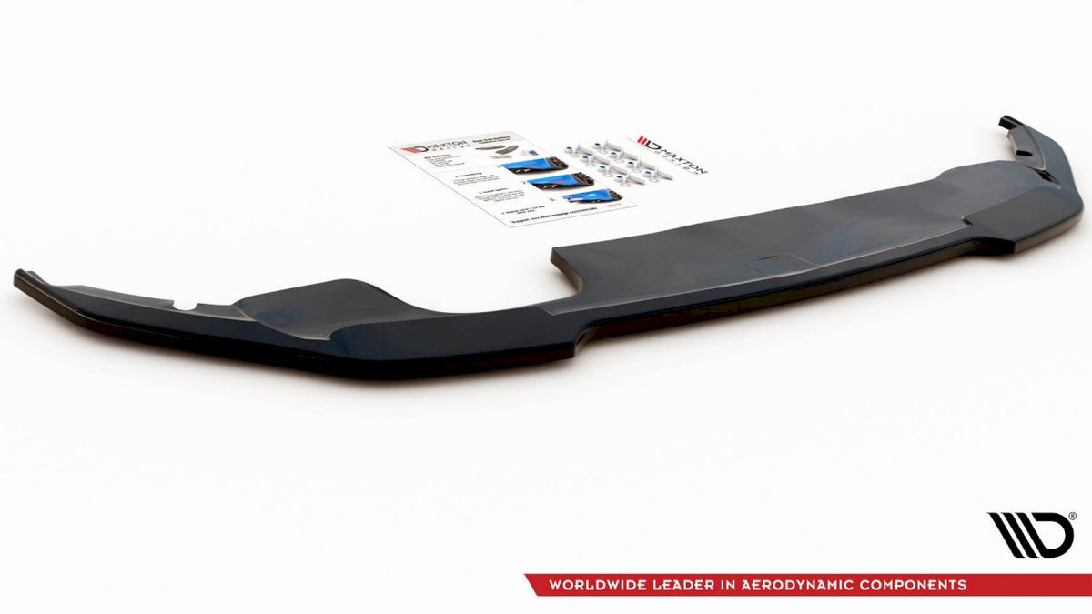 Maxton Design - CENTRAL REAR SPLITTER PEUGEOT 308 GT MK2 FACELIFT (2017- 2021)