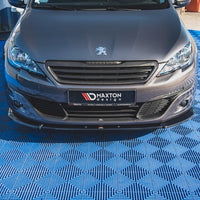 Maxton Design - FRONT SPLITTER V2 PEUGEOT 308 MK2 FACELIFT (2017-2021)