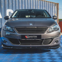 Maxton Design - FRONT SPLITTER V2 PEUGEOT 308 MK2 FACELIFT (2017-2021)