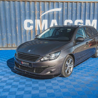 Maxton Design - FRONT SPLITTER V2 PEUGEOT 308 MK2 FACELIFT (2017-2021)