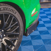 Maxton Design - REAR SIDE SPLITTERS V.1 + FLAPS FORD MUSTANG GT MK6 FACELIFT